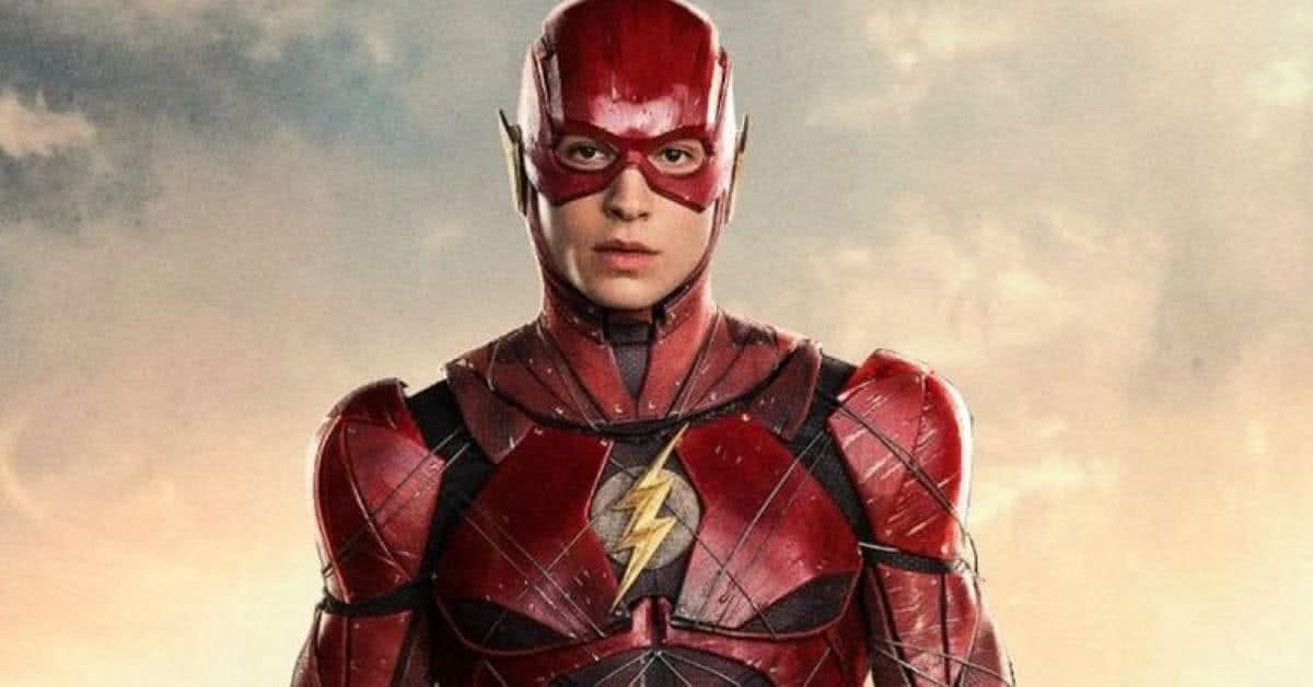 Flash (Ezera Miller) em Liga da Justiça (Reprodução / DC)