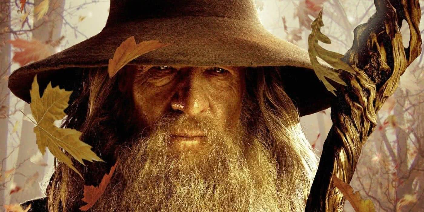 Gandalf (Ian McKellen) em O Senhor dos Anéis (Divulgação)