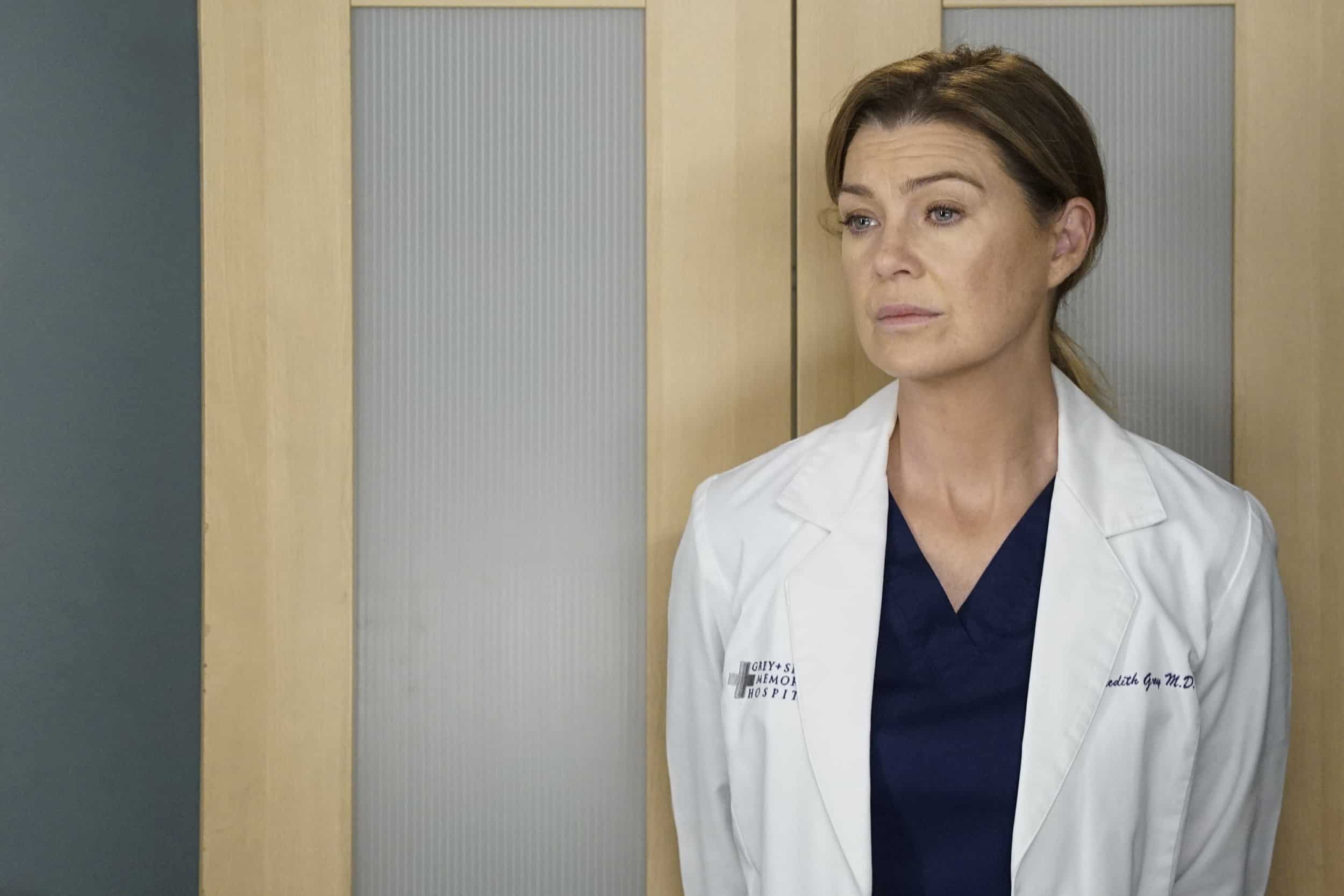 Meredith Gray (Ellen Pompeo) in Grey's Anatomy