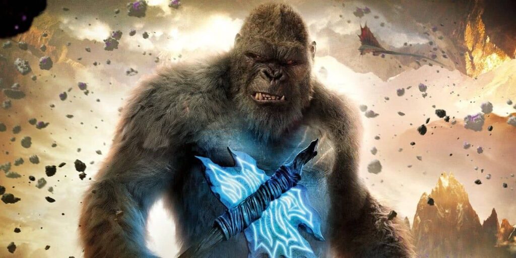 Kong em Godzilla vs. Kong (Divulgação)