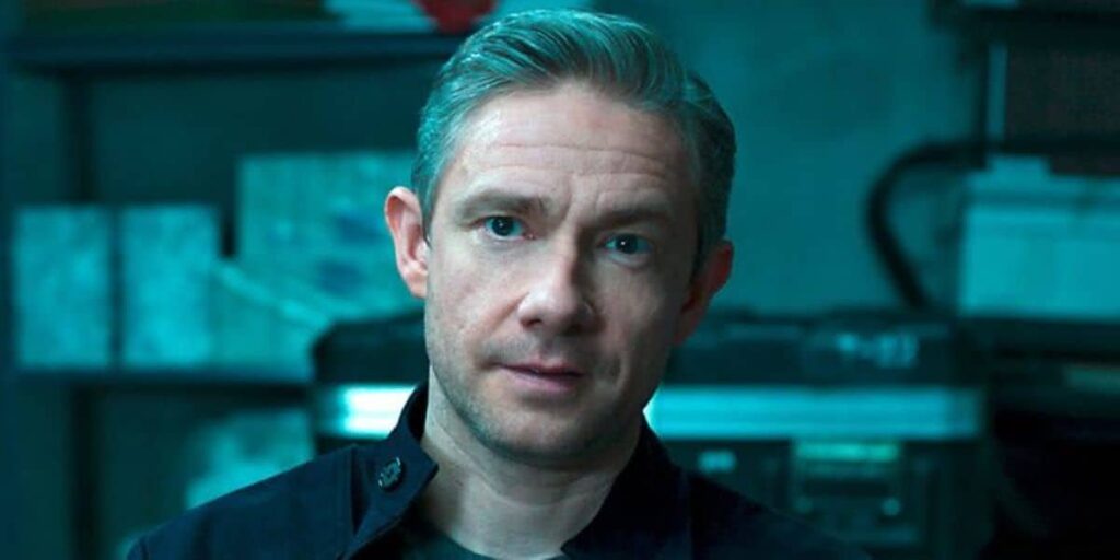 Martin Freeman confirma retorno em Pantera Negra 2 Everett Ross (Martin Freeman) em Pantera Negra (Reprodução / Marvel)