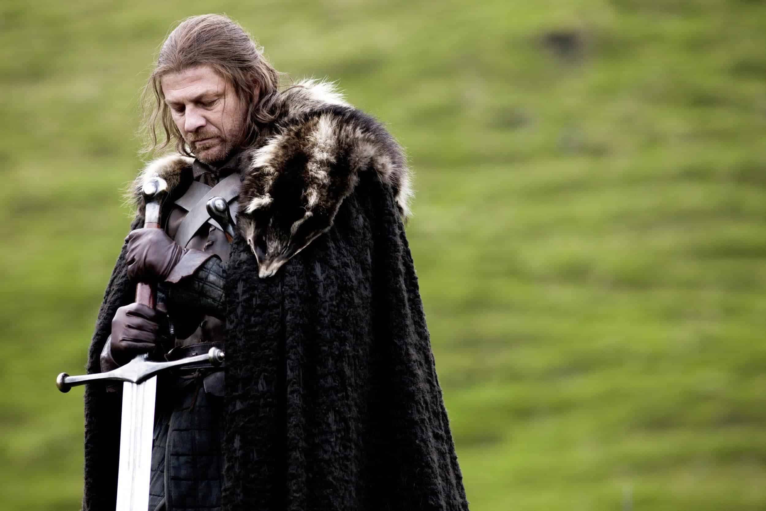 Sean Bean (Ned Stark) em Game of Thrones (Reprodução / HBO)