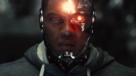 Ator de Liga da Justiça apoia Ayer Cut de Esquadrão Suicida Cyborg (Ray Fisher) em Zack Snyder's Justice League (Reprodução / HBO Max)