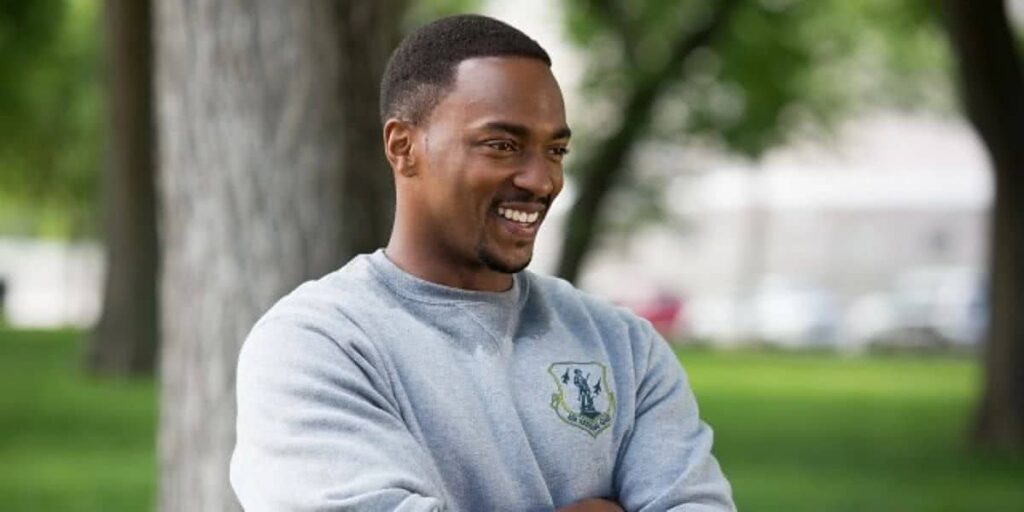 Sam Wilson (Anthony Mackie) em Capitão América 2: O Soldado Invernal (Reprodução / Marvel)