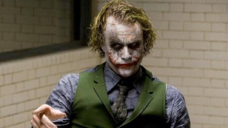 Heath Ledger em Batman: O Cavaleiro das Trevas
