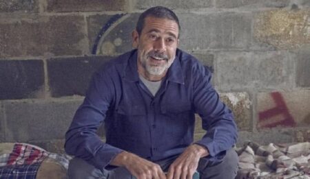 Jeffrey Dean Morgan em The Walking Dead (Reprodução)