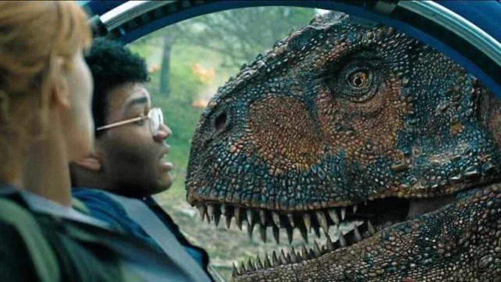 Jurassic Park pode ser refeito? Diretor de Jurassic World: Domínio dá opinião sincera Cena de Jurassic World: Reino Ameaçado (Reprodução / Universal)
