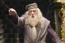 Alvo Dumbledore (Michael Gambon) em Harry Potter (Reprodução)