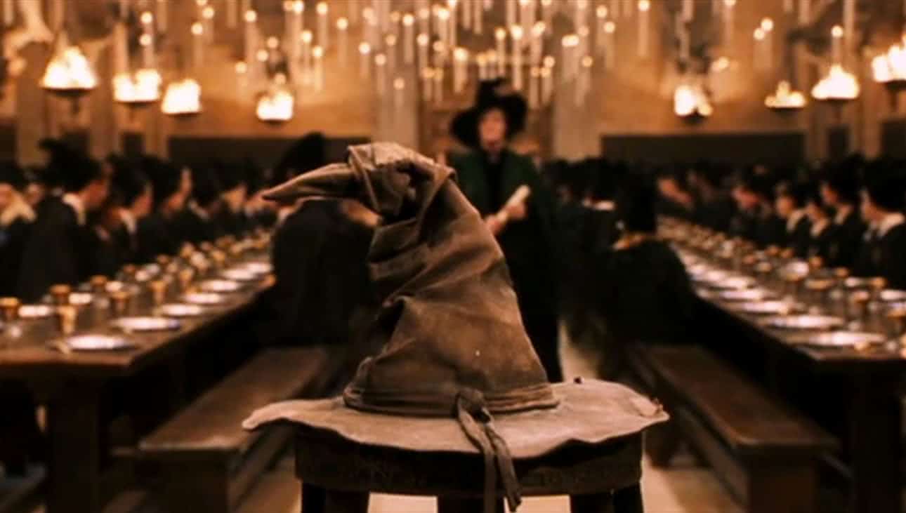 Chapéu Seletor em Harry Potter (Reprodução)