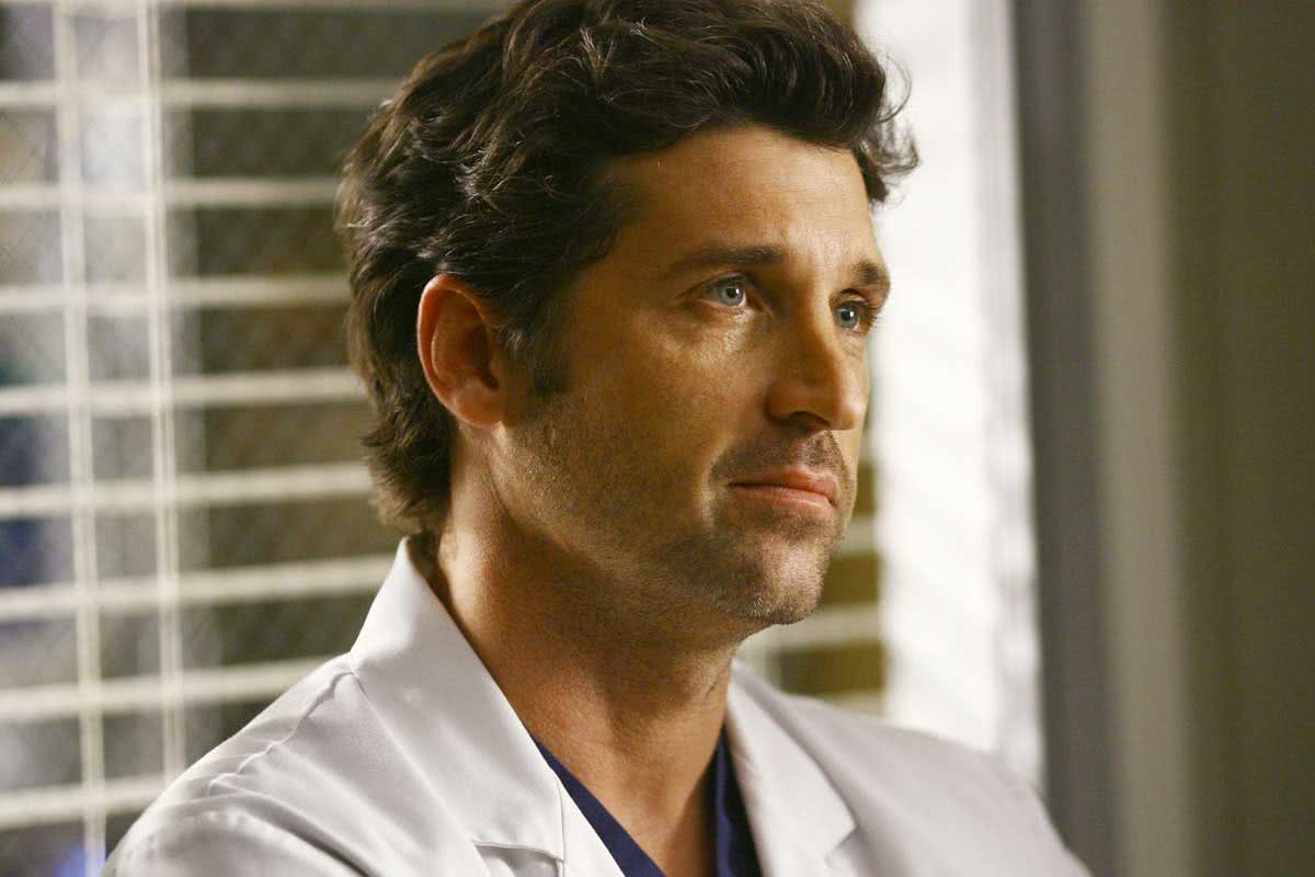 Derek (Patrick Dempsey) em Grey's Anatomy (Reprodução)