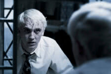 Draco (Tom Felton) em Harry Potter (Reprodução)