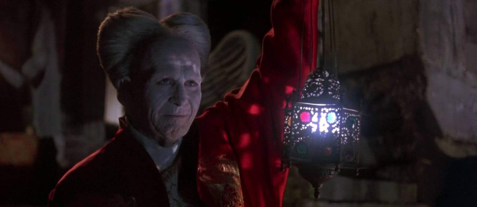 Dracula (Gary Oldman) em Dracula de Bram Stoker (Reprodução)