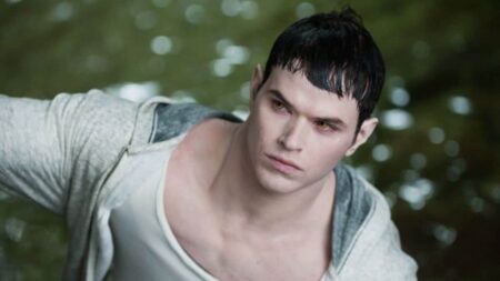 Ator de Crepúsculo se sentiu ridículo ao se preparar para cena imitando gato: “Horrível” Emmett (Kellan Lutz) em A Saga Crepúsculo (Reprodução)