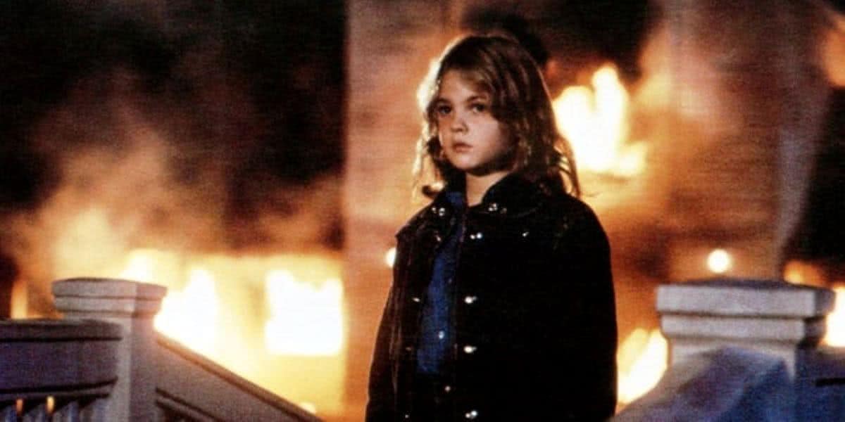 Charlene (Drew Barrymore) in Flames of Vengeance (playback)