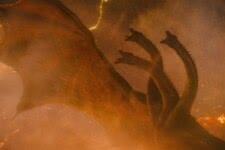 King Ghidorah em Godzilla II: Rei dos Monstros (Reprodução / Legendary)
