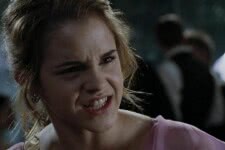 Hermione (Emma Watson) em A Saga Harry Potter (Reprodução)