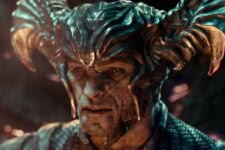Ciarán Hinds como Steppenwolf em A Liga da Justiça (Reprodução)