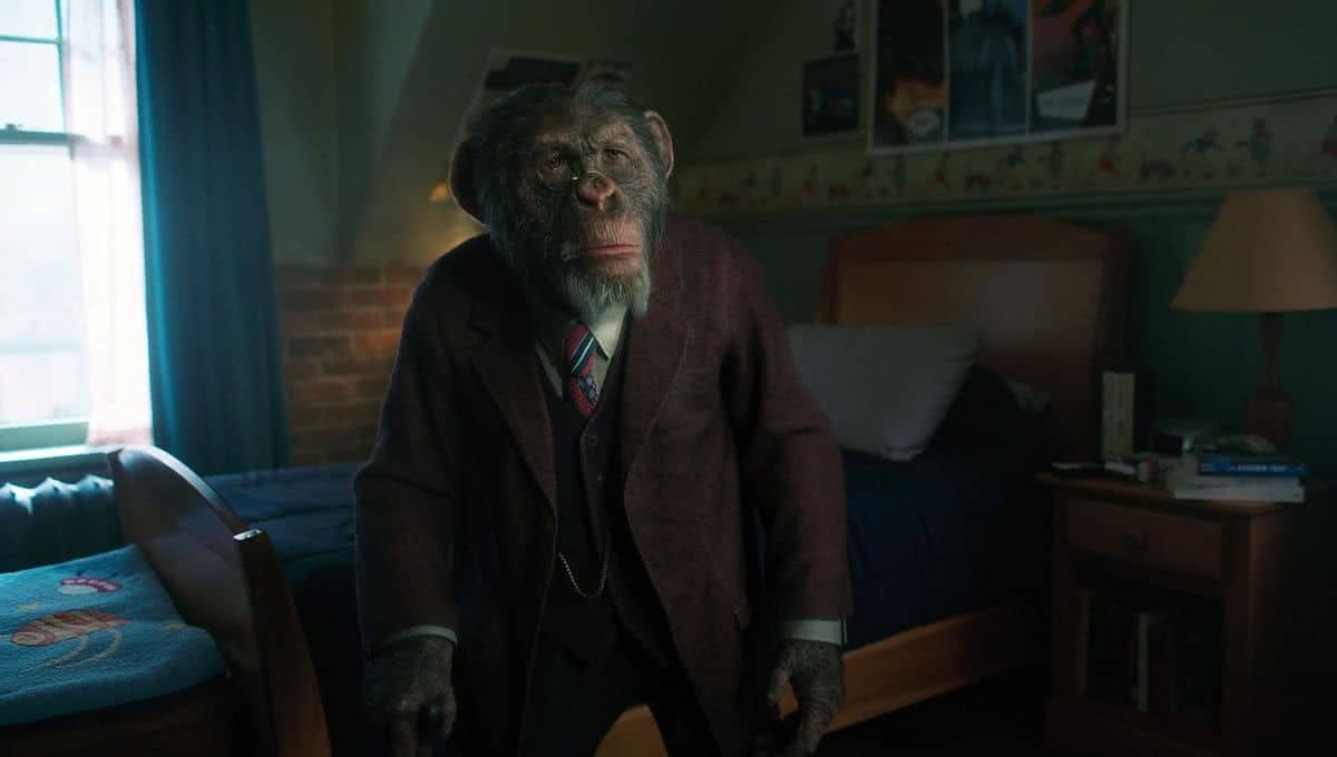 The Umbrella Academy: 9 Coisas sobre Pogo que só os fãs de quadrinhos sabem 1 Pogo em The Umbrella Academy Reproducao 2