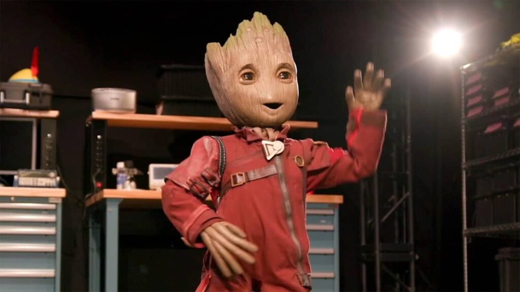 5 melhores personagens feitos em CGI para filmes de heróis Robo Groot Divulgacao
