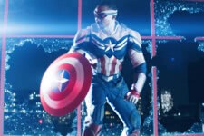 Capitão América (Anthony Mackie) em Falcão e o Soldado Invernal (Reprodução / Disney+)