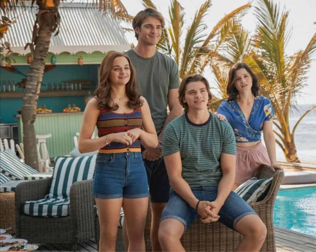Elenco de A Barraca do Beijo 3 (Divulgação / Netflix)
