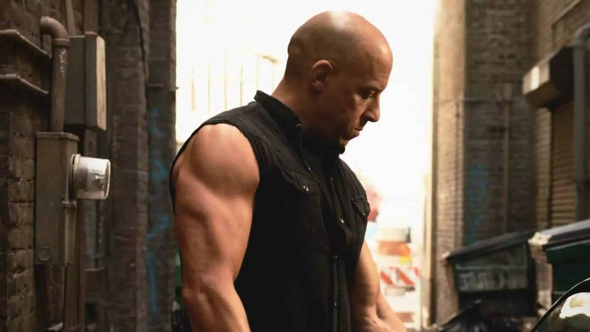 Vin Diesel como Dominic em Velozes e Furiosos 9
