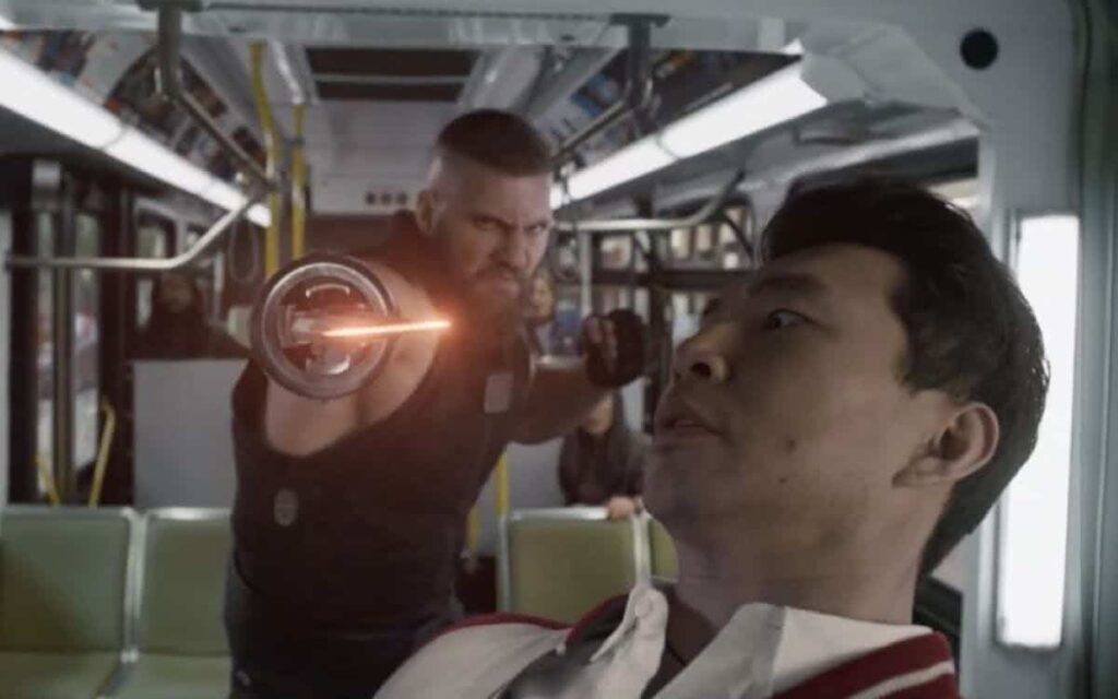 Cena de Shang-Chi e a Lenda dos Dez Anéis (Reprodução / Marvel)