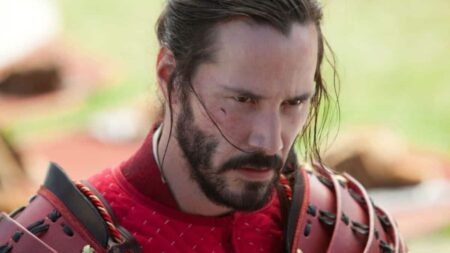 Keanu Reeves em 47 Ronins (Reprodução)