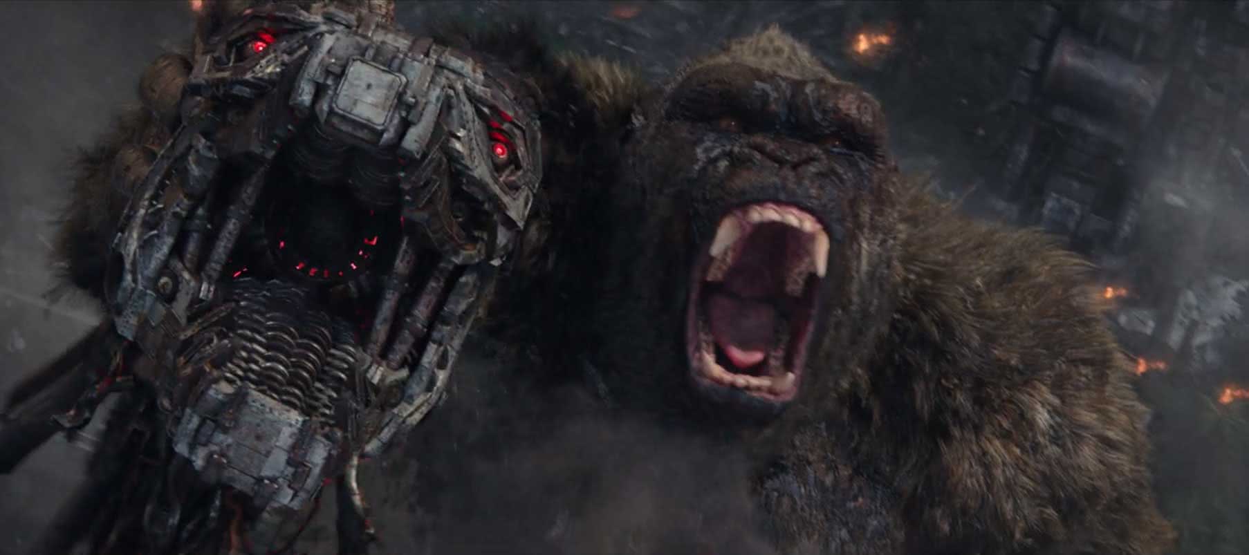 Cena de Godzilla vs. Kong (Reprodução / HBO Max)