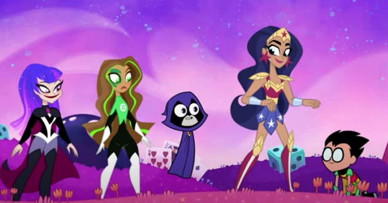 Os Jovens Titãs em Ação e DC Super Hero Girls (Reprodução / Cartoon Network)