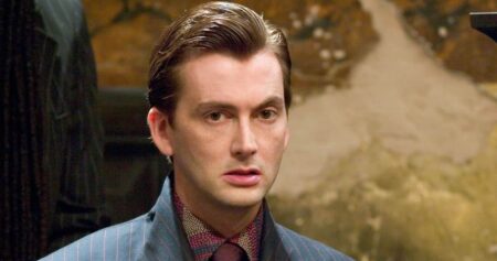 Barto Crouch Jr (David Tennant) em Harry Potter e o Cálice de Fogo (Reprodução)
