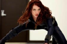 Viúva Negra (Scarlett Johansson) em Homem de Ferro 2 (Reprodução / Marvel)