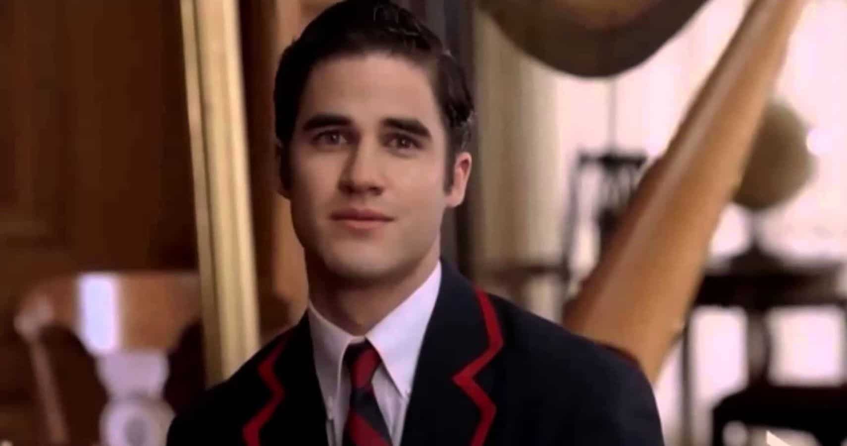 Blaine (Darren Criss) em Glee (Reprodução)
