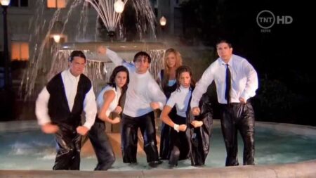 Cena de abertura de Friends Reproducao