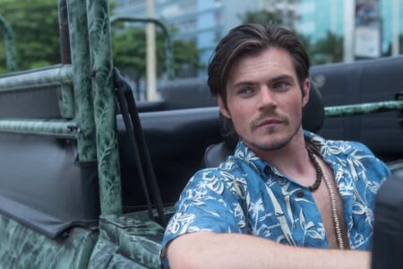O Auto da Boa Mentira: Chris Mason encara papel de carioca malandro Chris Mason em O Auto da Boa Mentira Reproducao
