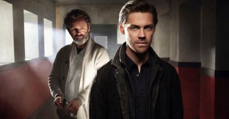 Filho Pródigo | Futuro da série continua incerto Tom Payne e Michael Sheen em Filho Pródigo (Divulgação)