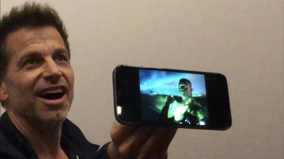 Zack Snyder mostra Wayne T. Carr como Lanterna Verde