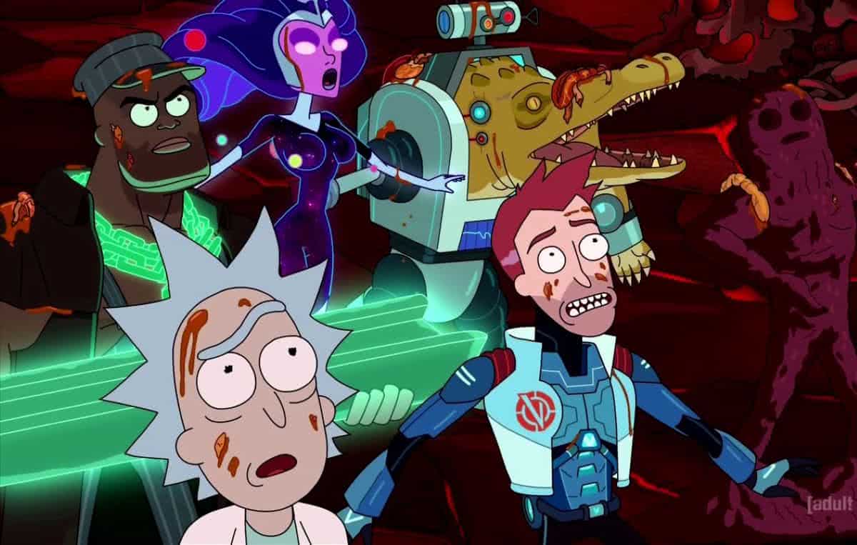 Os Justiceiros em Rick and Morty (Reprodução / Adult Swim)