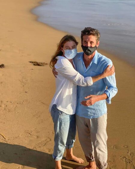 Patrick Dempsey e Ellen Pompeo em cena de Grey's Anatomy (Divulgação)