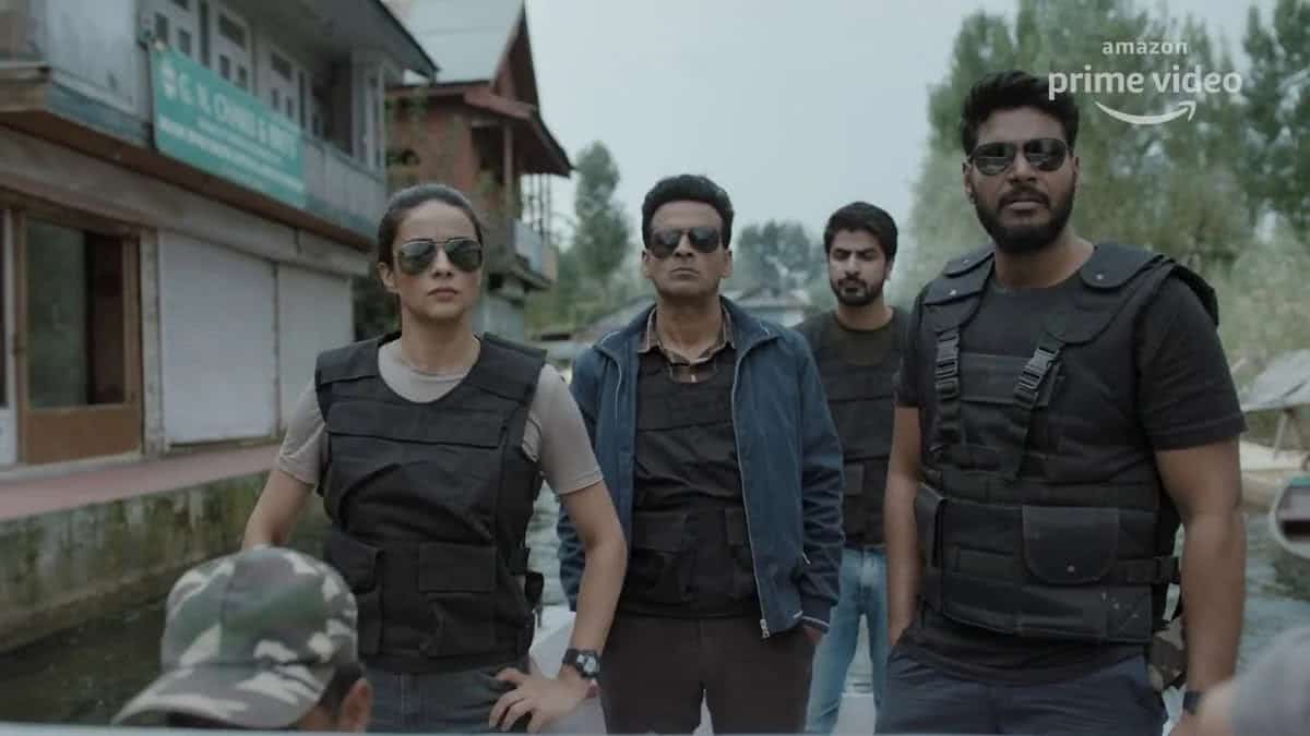 Homem de Família | criadores respondem aos apelos de cancelamento 2 Gul Panag Manoj Bajpai Neeraj Madhav e Sharib Hashmi em Homem de Familia Divulgacao