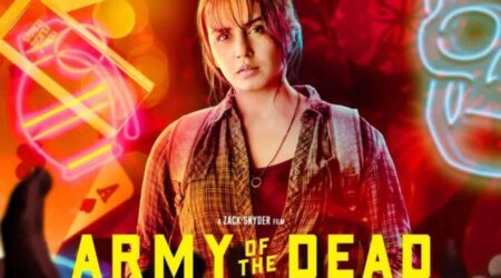 Depois de sucesso estrelando Army Of The Dead Huma Qureshi fala sobre oportunidade no Ocidente Huma Qureshi em Army of The Dead Divulgacao
