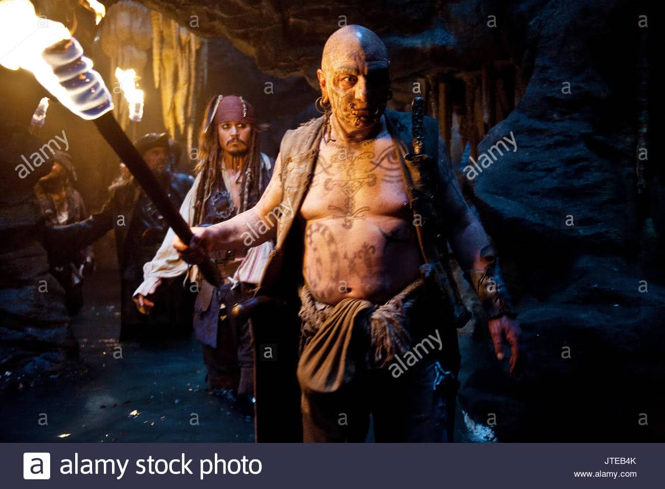 Ian Mercer (David Schofield) em Piratas do Caribe (Reprodução)