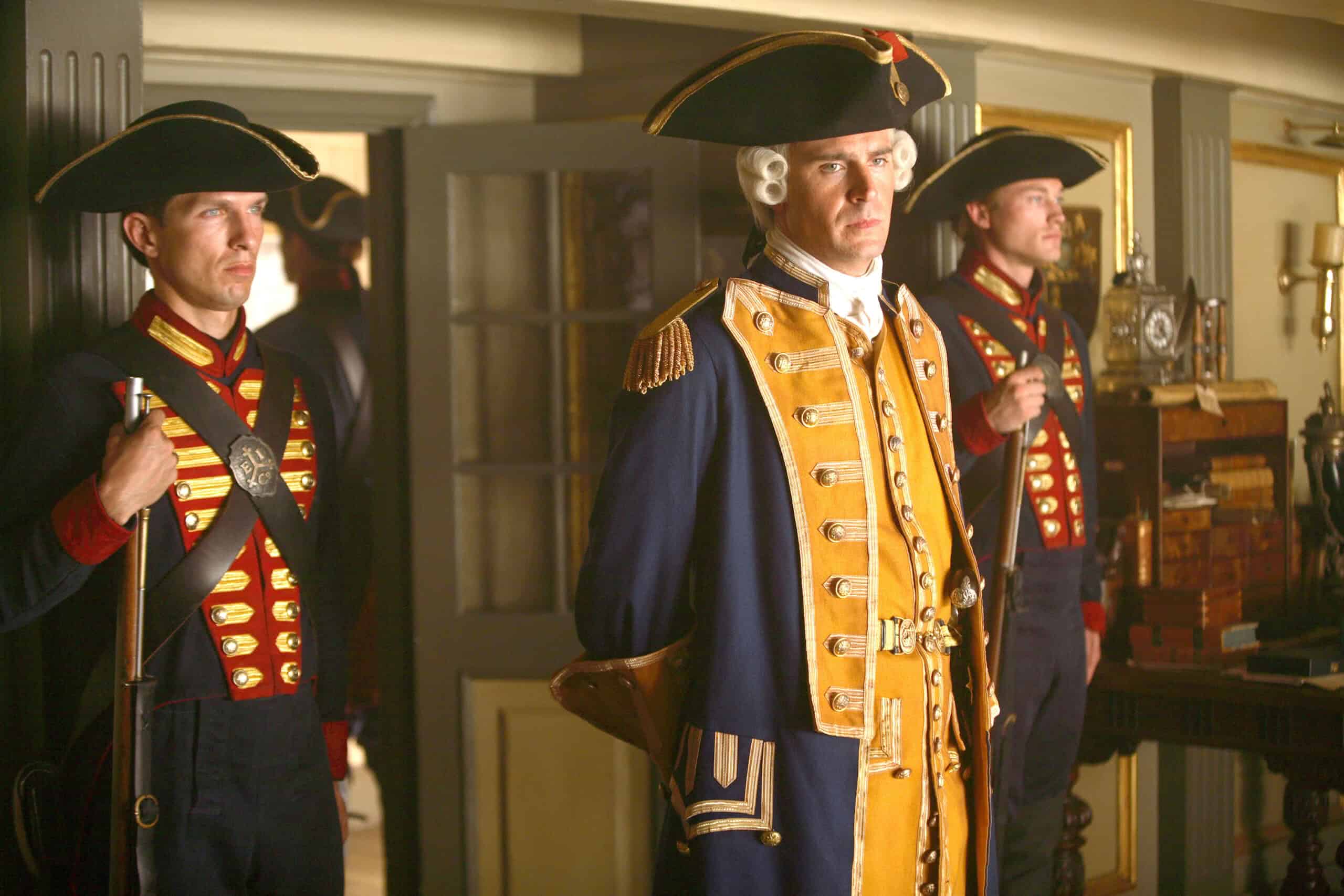 James Norrington (Jack Davenport) em Piratas do Caribe (Reprodução)