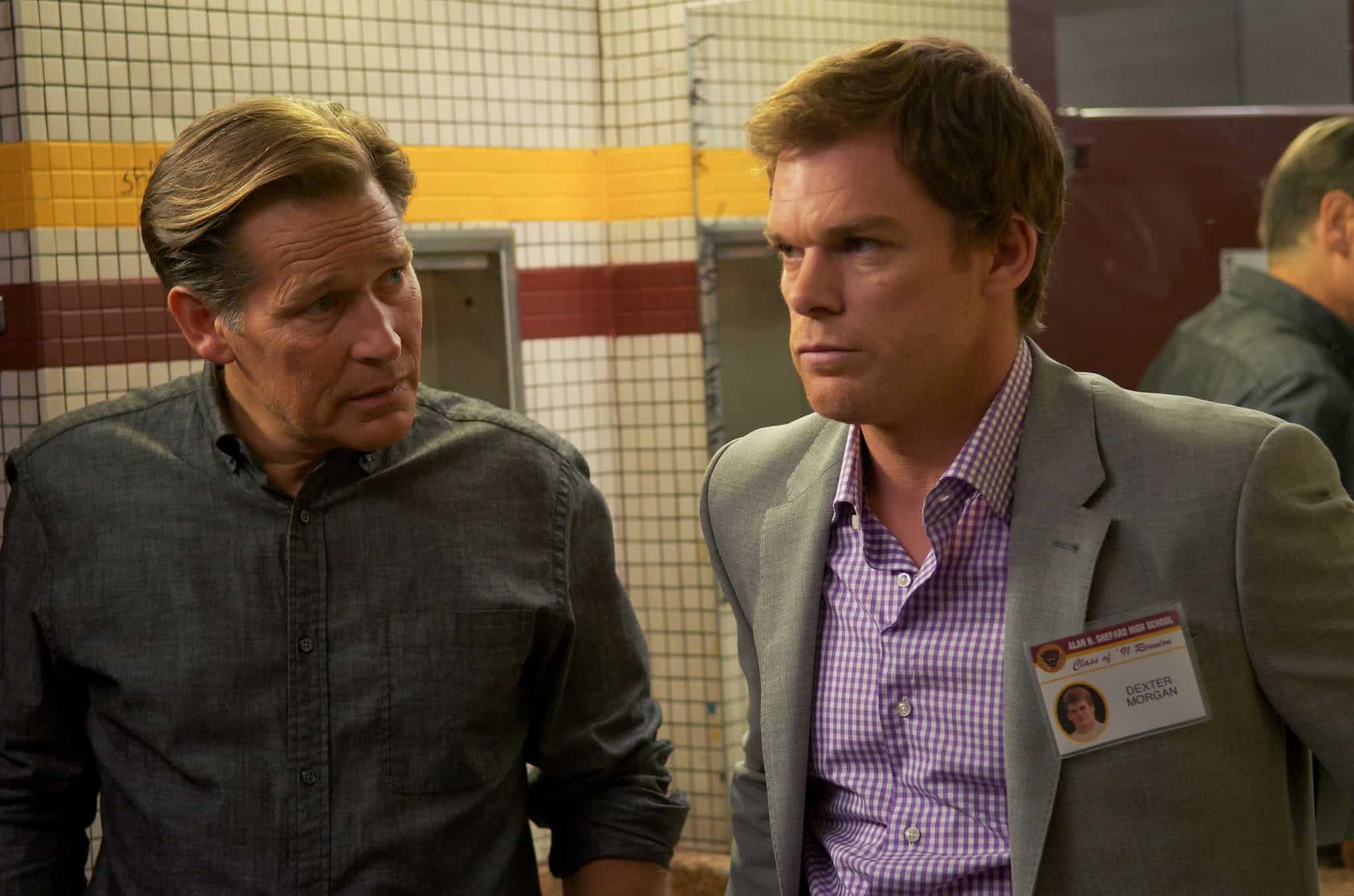James Remar e Michael C. Hall na 6ª temporada de Dexter