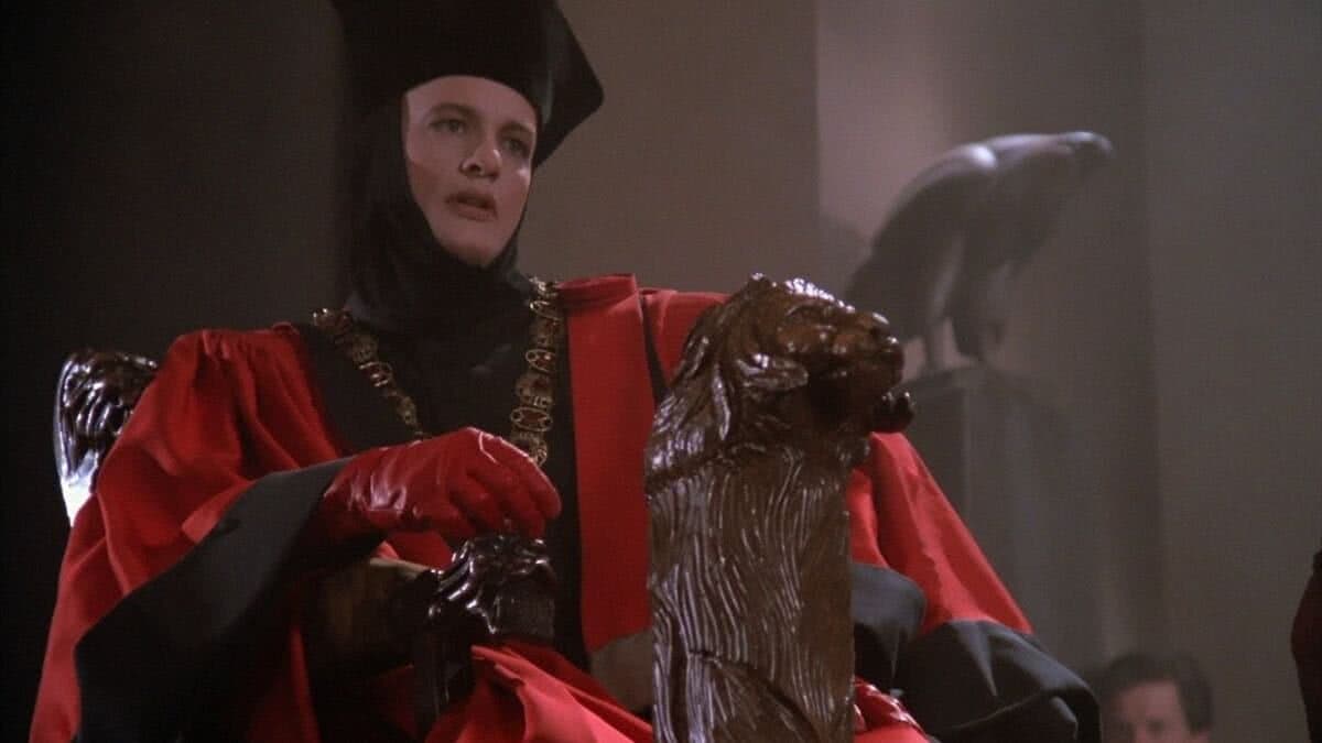 John de Lancie como Q em Star Trek Reproducao