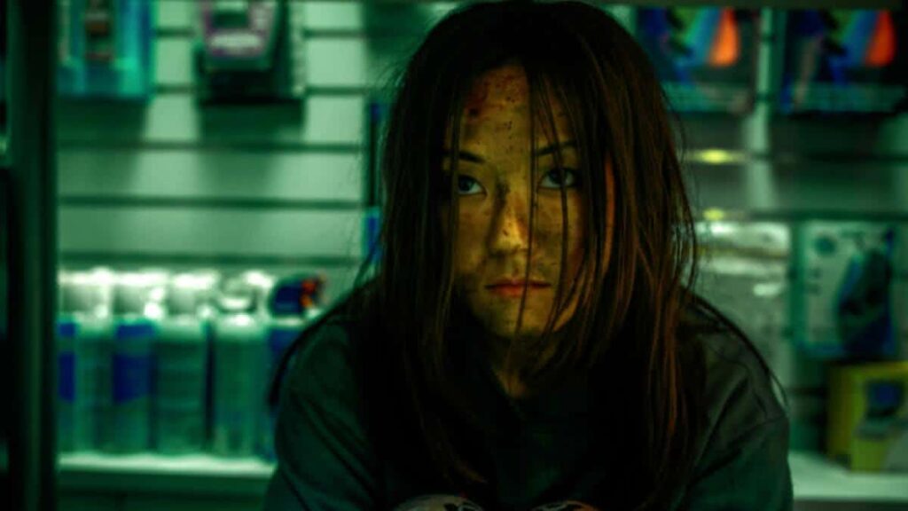 Kimiko (Karen Fukuhara) em The Boys (Reprodução)