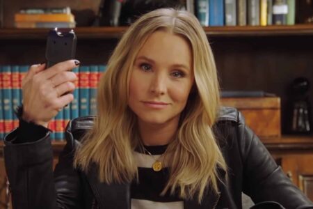 Kristen Bell em Veronica Mars Divulgacao
