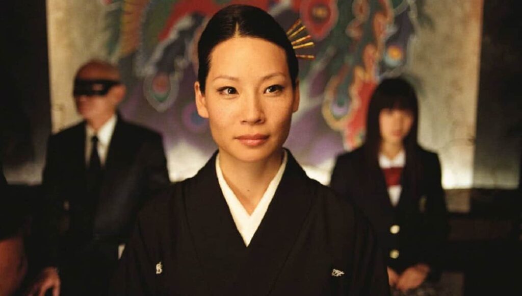 Lucy Liu fala sobre seu personagem em Kill Bill e estereótipo asiático Lucy Liu em Kill Bill Reproducao