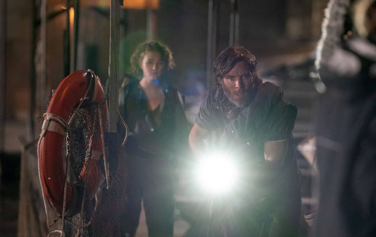 Um Lugar Silencioso - Parte II copiou The Last Of Us? 1 Cillian Murphy e Millicent Simmonds em cena de Um Lugar Silencioso - Parte II (Reprodução)