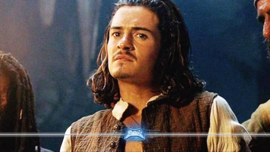 Will Turner (Orlando Bloom) em Piratas do Caribe (Reprodução)